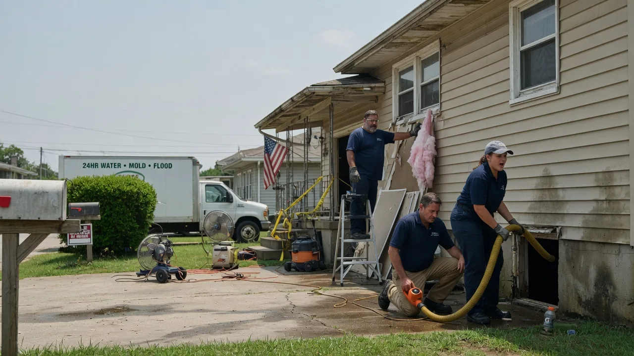 Water Damage Repair in Goodwater, AL near me